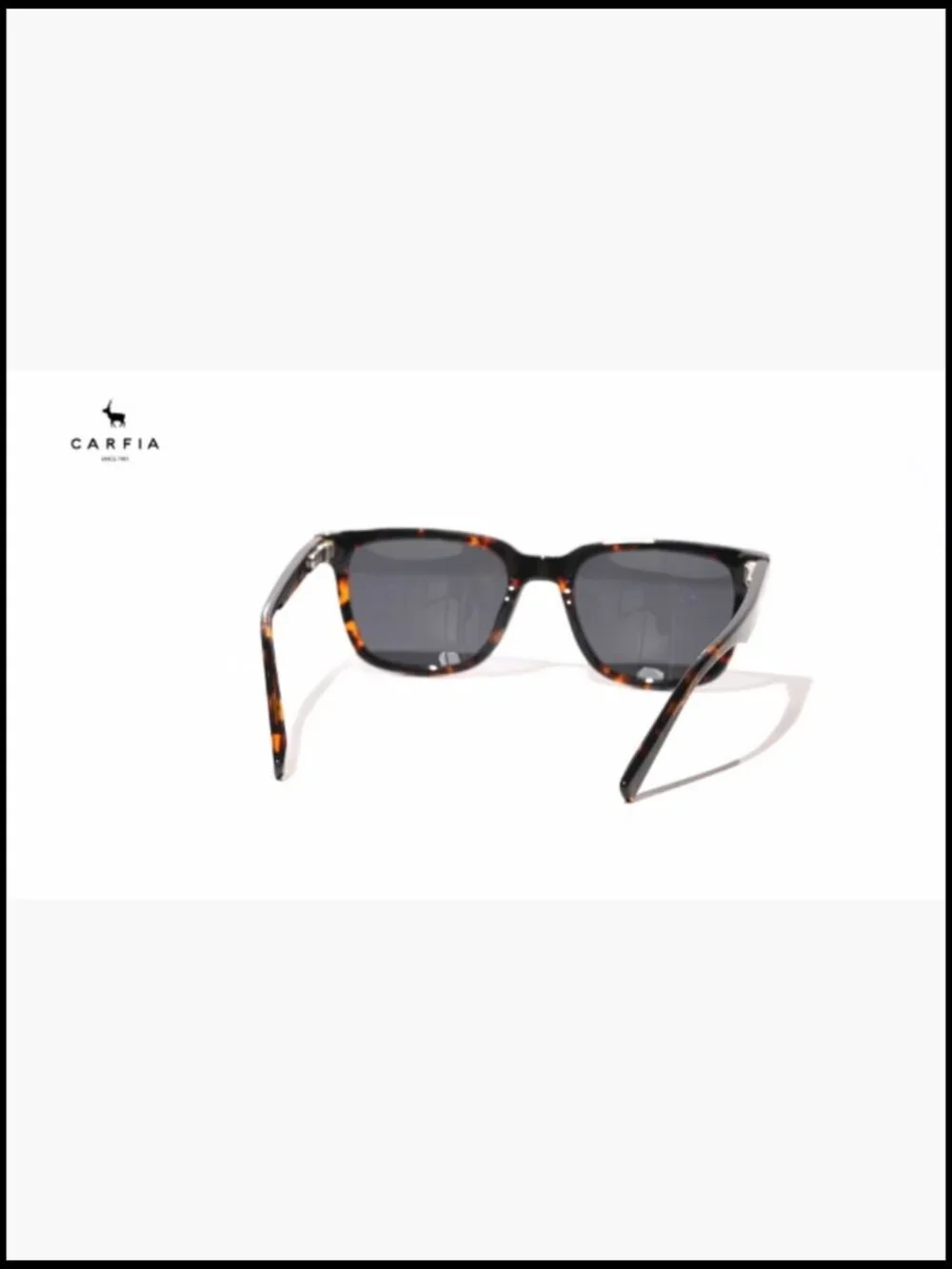 Retro Acetate Polarized Sunglasses UV Protection Square Driving